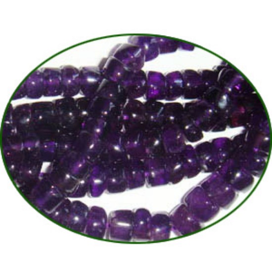 Picture of Fine Quality Amethyst Tyre, size: 6mm to 8mm