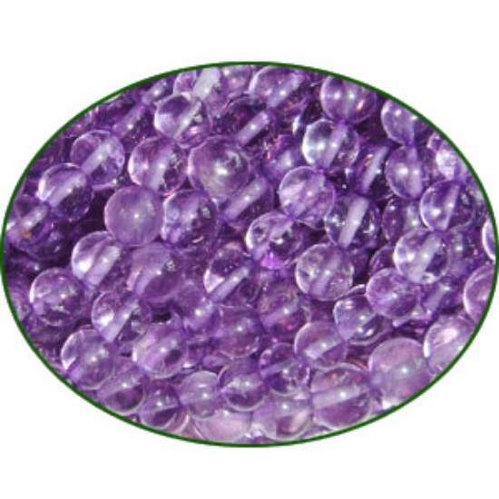 Picture of Fine Quality Amethyst Pink Plain Round, size: 6mm