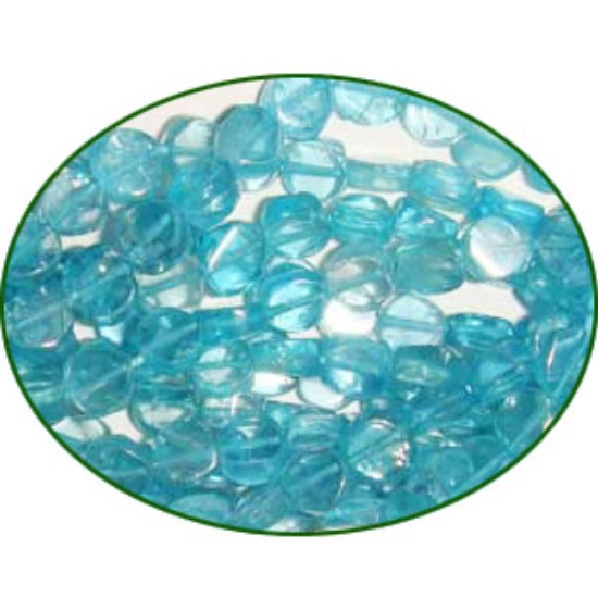 Picture of Fine Quality Apatite Plain Coin, size: 4mm to 5mm