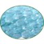 Picture of Fine Quality Aquamarine Dyed Faceted Oval, size: 5x7mm to 6x8mm