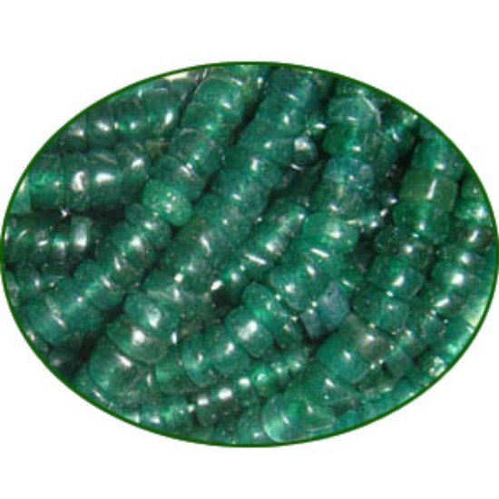 Picture of Fine Quality Aventurine Plain Wheel Tyre, size: 7mm to 9mm