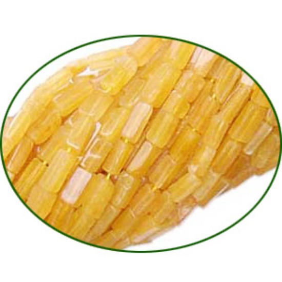 Picture of Fine Quality Aventurine Yellow Plain Brick, size: 4x8mm to 6x12mm