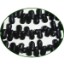 Picture of Fine Quality Black Stone Side Drill Drops, size: 7mm to 9mm