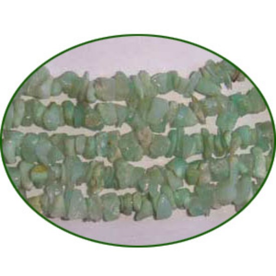 Picture of Fine Quality Chrysoprase Uncut Chips, size: 3mm to 6mm