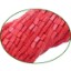 Picture of Fine Quality Coral Dyed Plain Brick, size: 5x8mm to 6x10mm