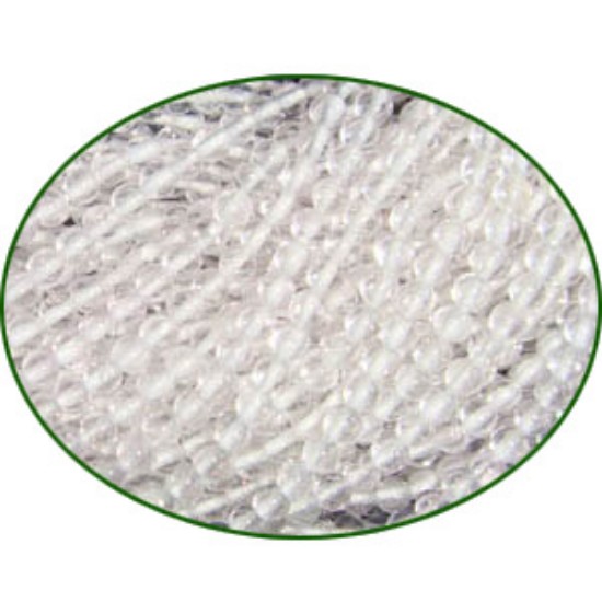 Picture of Fine Quality Crystal Plain Round, size: 3mm