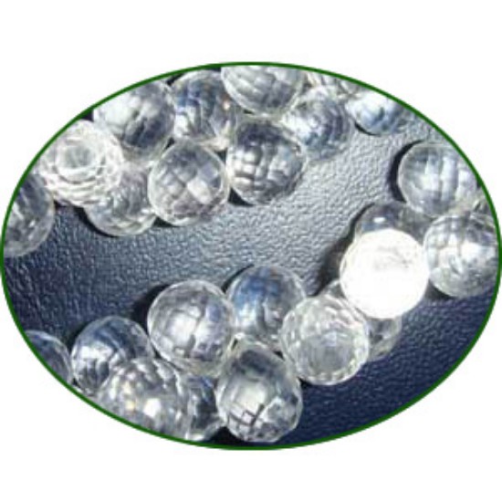 Picture of Fine Quality Crystal Faceted Onion, size: 7x7mm to 10x12mm