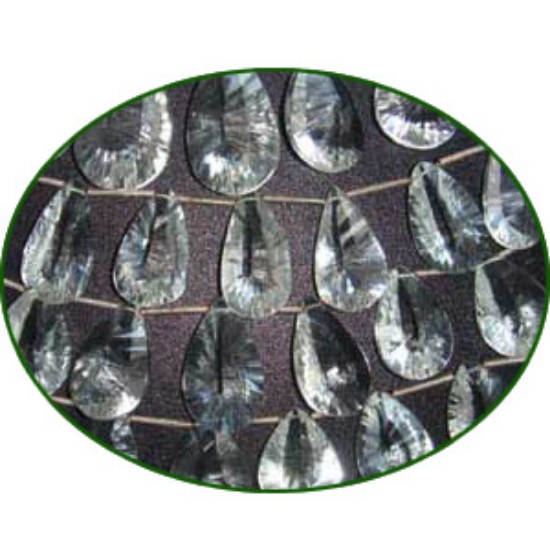 Picture of Fine Quality Crystal Concave Cut Pears, size: 10x13 to 11x16mm