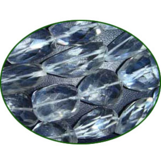 Picture of Fine Quality Crystal Faceted Tumble, size: 15mm to 25mm