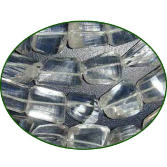 Picture of Fine Quality Crystal Faceted Machine Cut Tumble, size: 15mm to 20mm