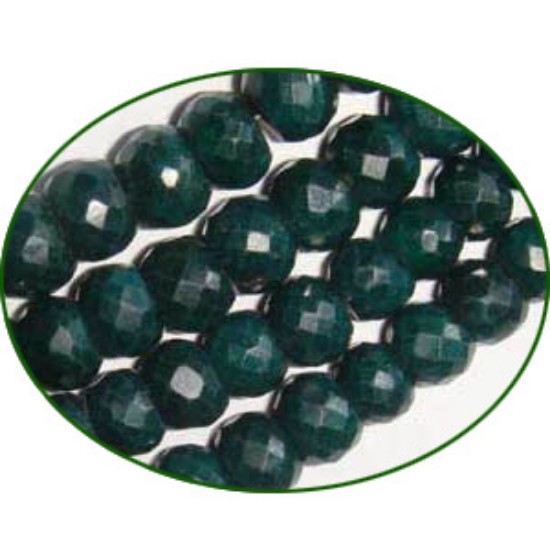 Picture of Fine Quality Emerald Faceted Roundel, size: 7mm to 8mm