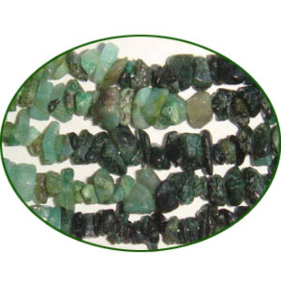 Picture of Fine Quality Emerald Shaded Chips Uncut, size: 3mm to 6mm