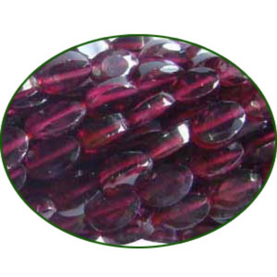 Picture of Fine Quality Garnet Faceted Machine Cut Oval, size: 4x6mm to 5x7mm