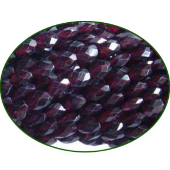 Picture of Fine Quality Garnet Faceted Oval, size: 5x7mm to 7x9mm