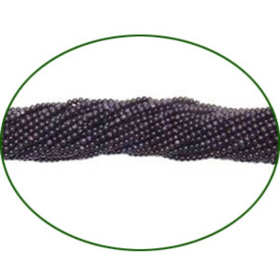 Picture of Fine Quality Blue Goldstone Plain Round, size: 2mm