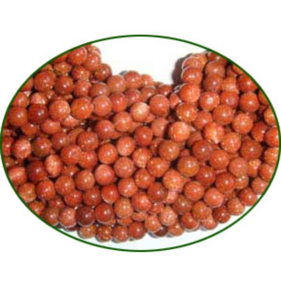 Picture of Fine Quality Goldstone Plain Round, size: 3mm