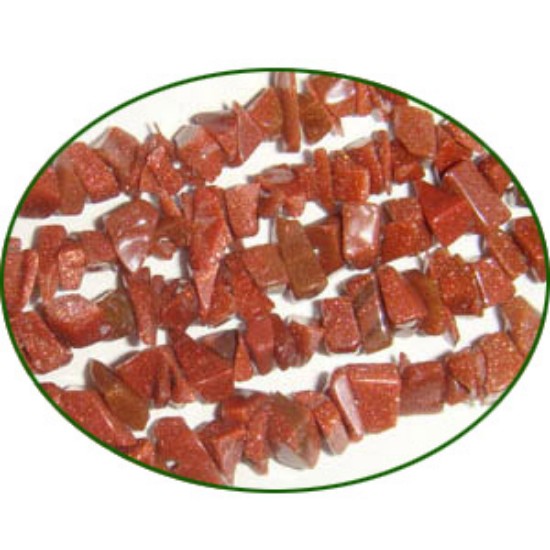 Picture of Fine Quality Goldstone Uncut Uneven Chips, size: 3mm to 6mm
