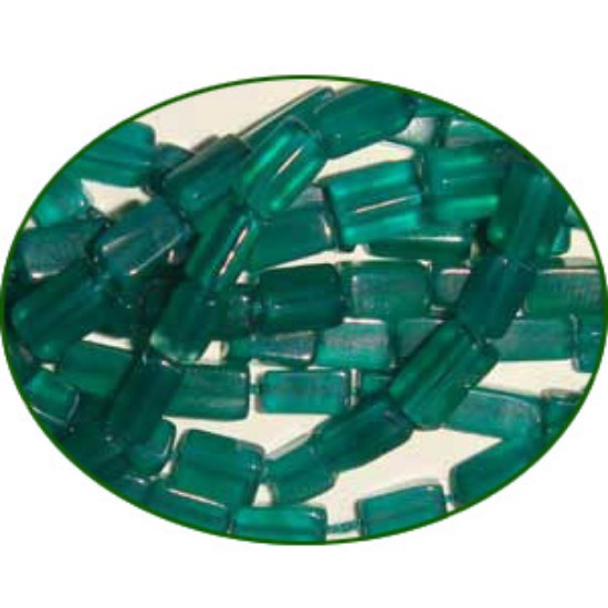 Picture of Fine Quality Green Onyx Plain Brick, size: 4x6mm to 5x7mm