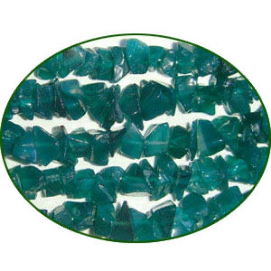 Picture of Fine Quality Green Onyx Uneven Uncut Chips, size: 3mm to 6mm