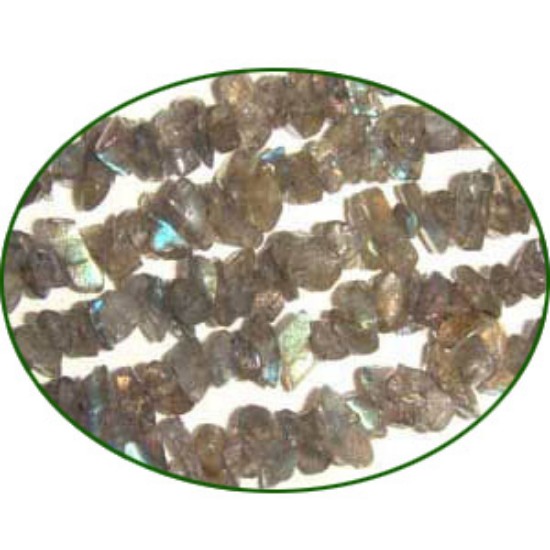 Picture of Fine Quality Labradorite Uneven Uncut Chips, size: 3mm to 6mm