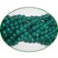 Picture of Fine Quality Malachite Dyed Plain Round, size: 4mm
