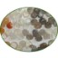 Picture of Fine Quality Multi Moonstone Plain Side Drill Heart, size: 6mm to 8mm