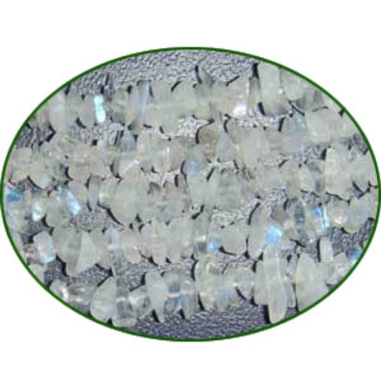 Picture of Fine Quality Rainbow Moonstone Plain Uncut Chips, size: 3mm to 6mm