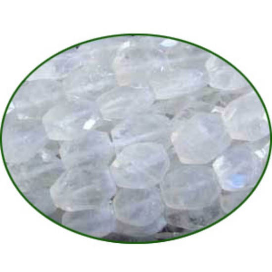 Picture of Fine Quality Rainbow Moonstone Faceted Oval, size: 6x8mm to 7x9mm