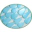 Picture of Fine Quality Peruvian Opal Flat Pear, size: 8x12mm to 11x15mm