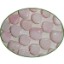 Picture of Fine Quality Pink Opal Plain Top Drill Heart, size: 8mm to 10mm