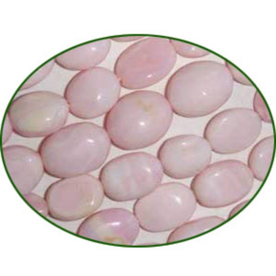 Picture of Fine Quality Pink Opal Faceted Oval, size: 8x10mm to 10x12mm
