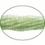 Picture of Fine Quality Prehnite Faceted Roundel, size: 3mm to 3.5mm