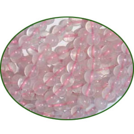 Picture of Fine Quality Rose Quartz Plain Round, size: 6mm