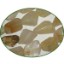 Picture of Fine Quality Golden Rutilated Laser Machine Cut Tumble, size: 15mm to 22mm