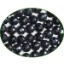 Picture of Fine Quality Black Spinal Faceted Round, size: 6mm to 7mm