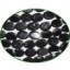 Picture of Fine Quality Black Spinal Faceted Flat Oval, size: 4x6mm to 5x6mm