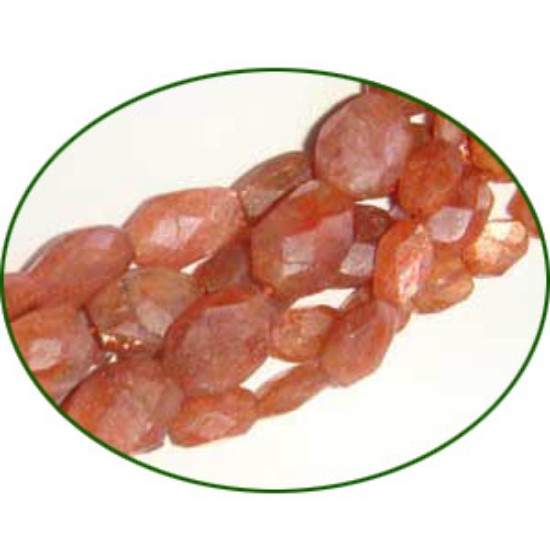 Picture of Fine Quality Sunstone Natural Faceted Oval, size: 5x7mm to 8x10mm