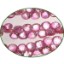 Picture of Fine Quality Pink Topaz Faceted Hearts, size: 6mm to 7mm