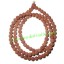 Picture of 5 Mukhi (five face), size: 5.5mm, natural color rudraksha beads string (mala), without dyeing